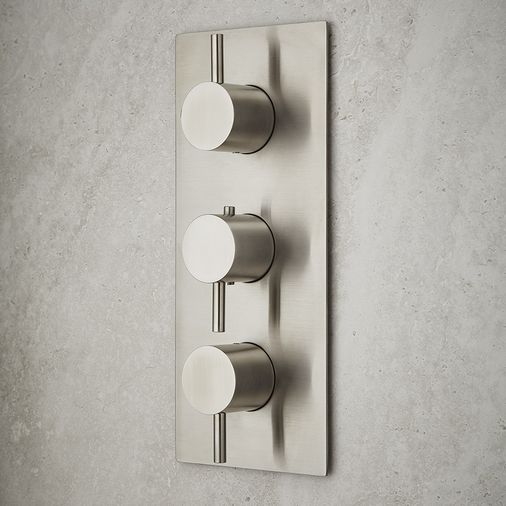 Forge Concealed Triple Thermostatic Shower Valve