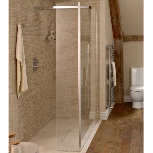 Playtime 1400mm Walk-In Shower With Integrated Head