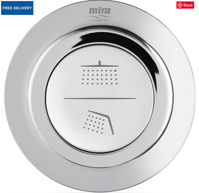 Mira Shower ChromeMode Thermostatic Shower Rear Fed Digital Shower - High Pressure / Combi Boiler