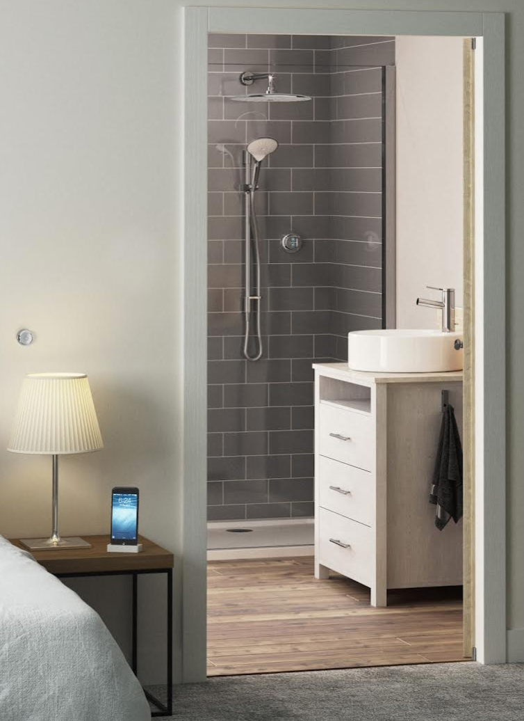 Mira Shower Mode Maxim Rear Fed Thermostatic Digital Shower - Pumped for Gravity