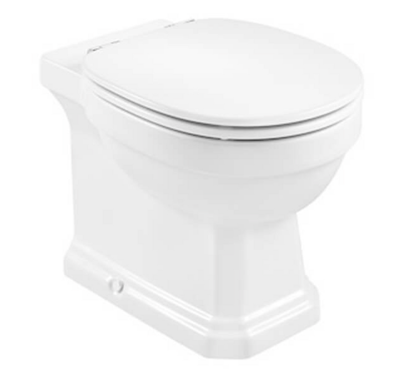 Roca Carmen Rimless Back to Wall WC Pan with Soft Close Seat