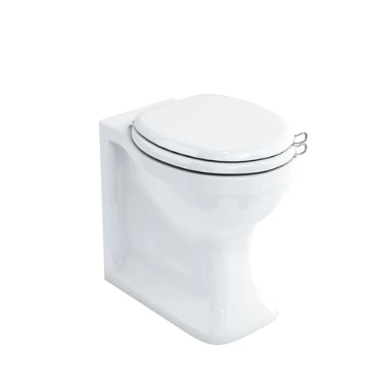 Burlington Arcade Back to Wall WC Pan with Soft Close Seat