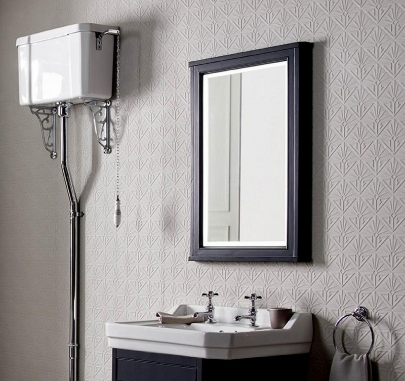 Tavistock Vitoria Matt Dark Grey 556 x 790mm Illuminated Mirror