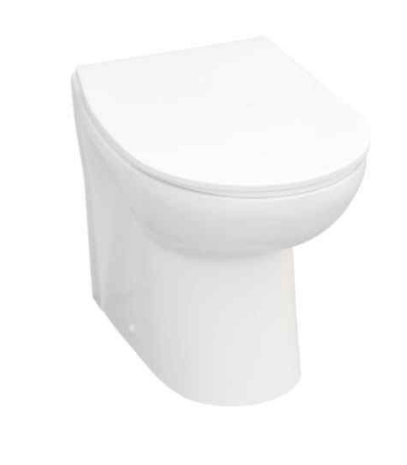 Lecico Series 1 Back to Wall Pan with Soft Close Seat