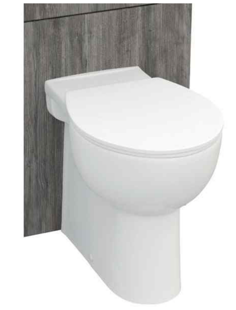 Lecico Series 5 Comfort Height Back to Wall Pan with Soft Close Seat