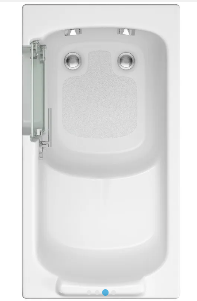 Trojan Comfort Easy Access Bath 12100 x 650mm LH