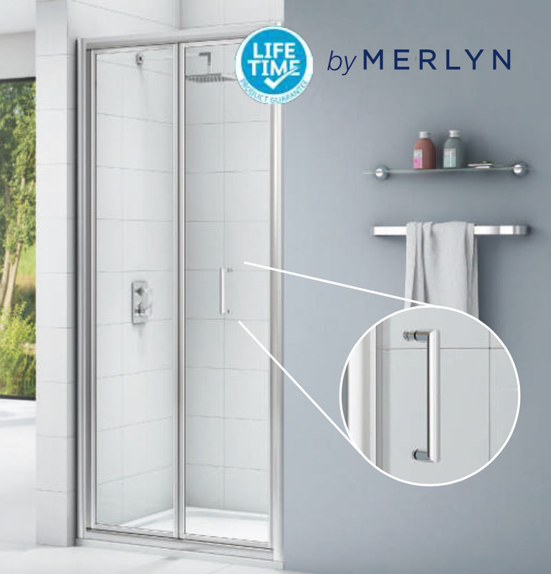 Merlyn Bi-Fold Shower Door Enclosure 6mm 760 x 1800mm