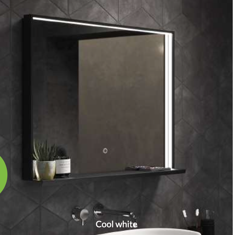 Sensio Element LED Mirror with QI Charger 600 x 800mm