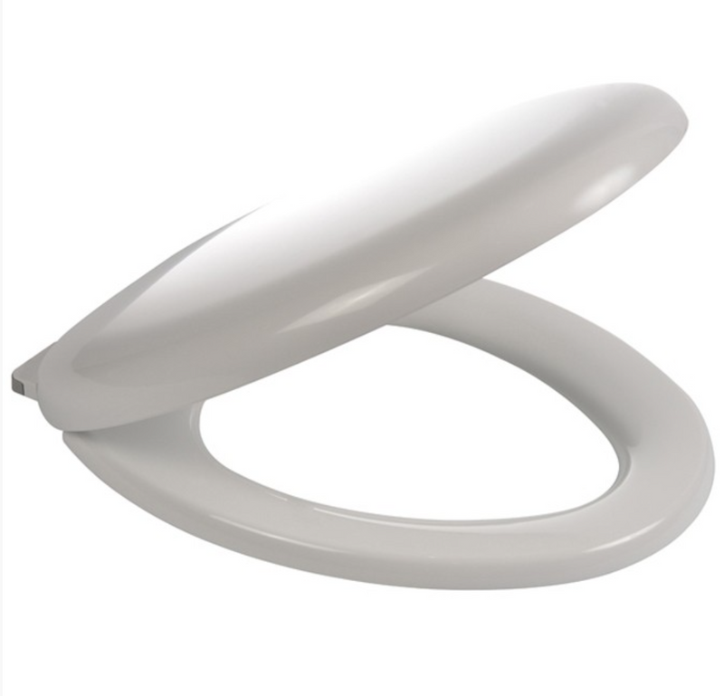 Celmac Tango Smooth Close White Toilet Seat and Cover