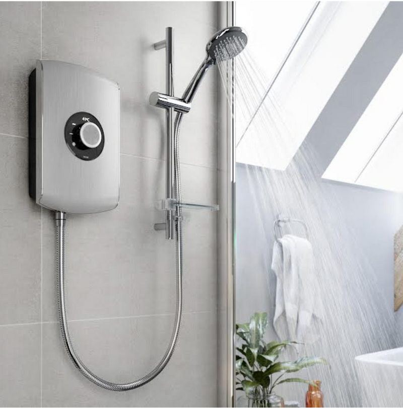 Triton Amore White Gloss Electric Shower 9.5kW