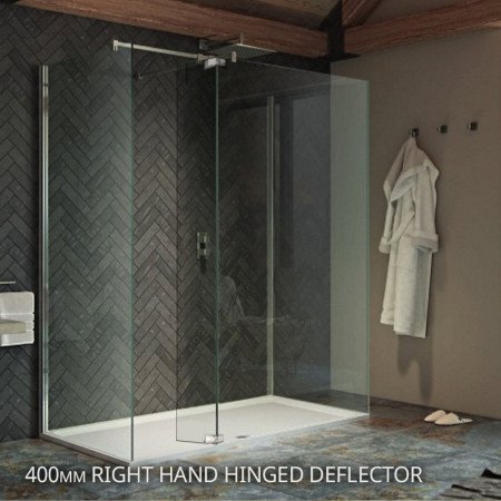 Kudos Ultimate 2 400mm Wet Room Panel 8mm
